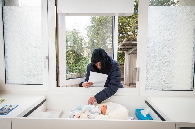 Das Baby kann im Babyfenster absolut anonym und diskret abgelegt werden