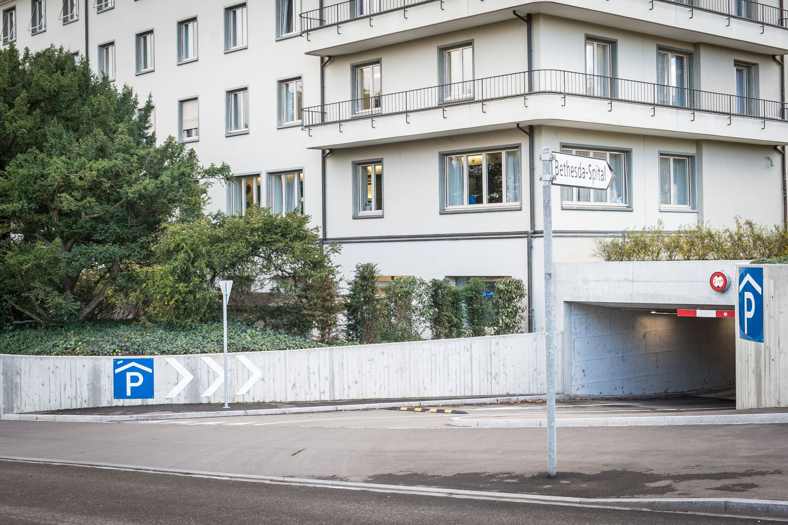 Standort des Babyfensters im Bethesda Spital